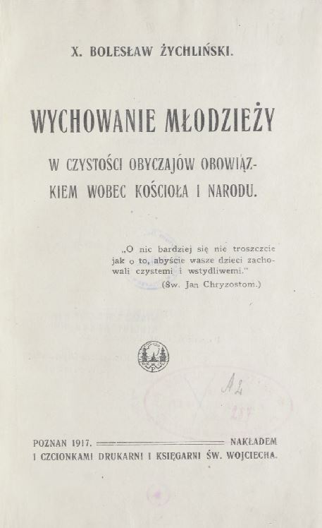 Wychowanie młodzieży - Żychliński